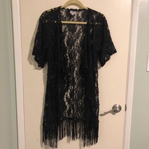 LulaRoe Monroe Small Black EUC